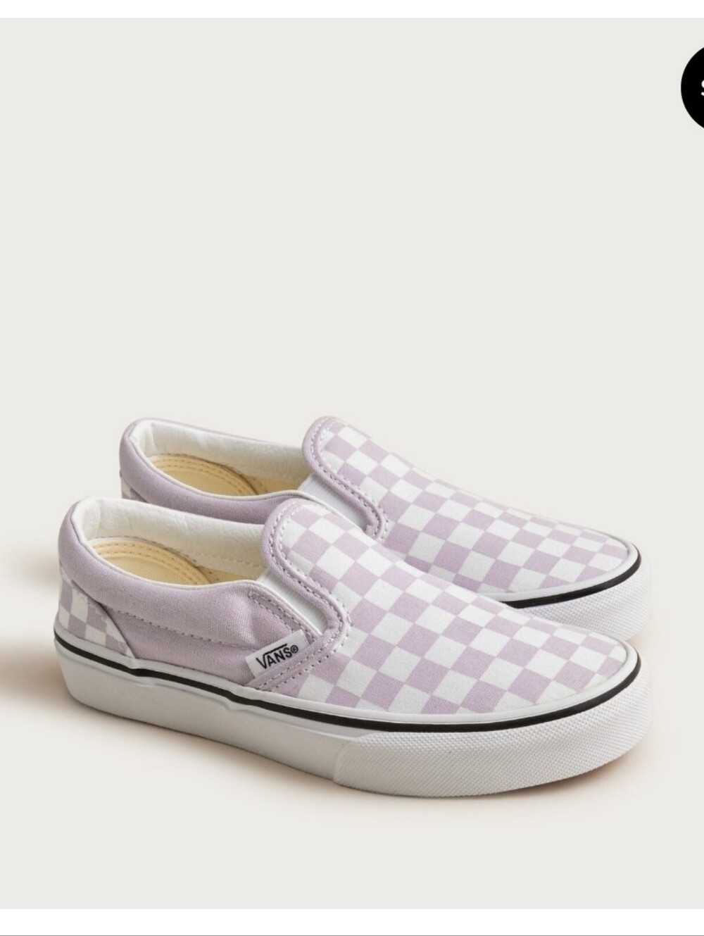 Vans Kids Checkerboard Sz 1